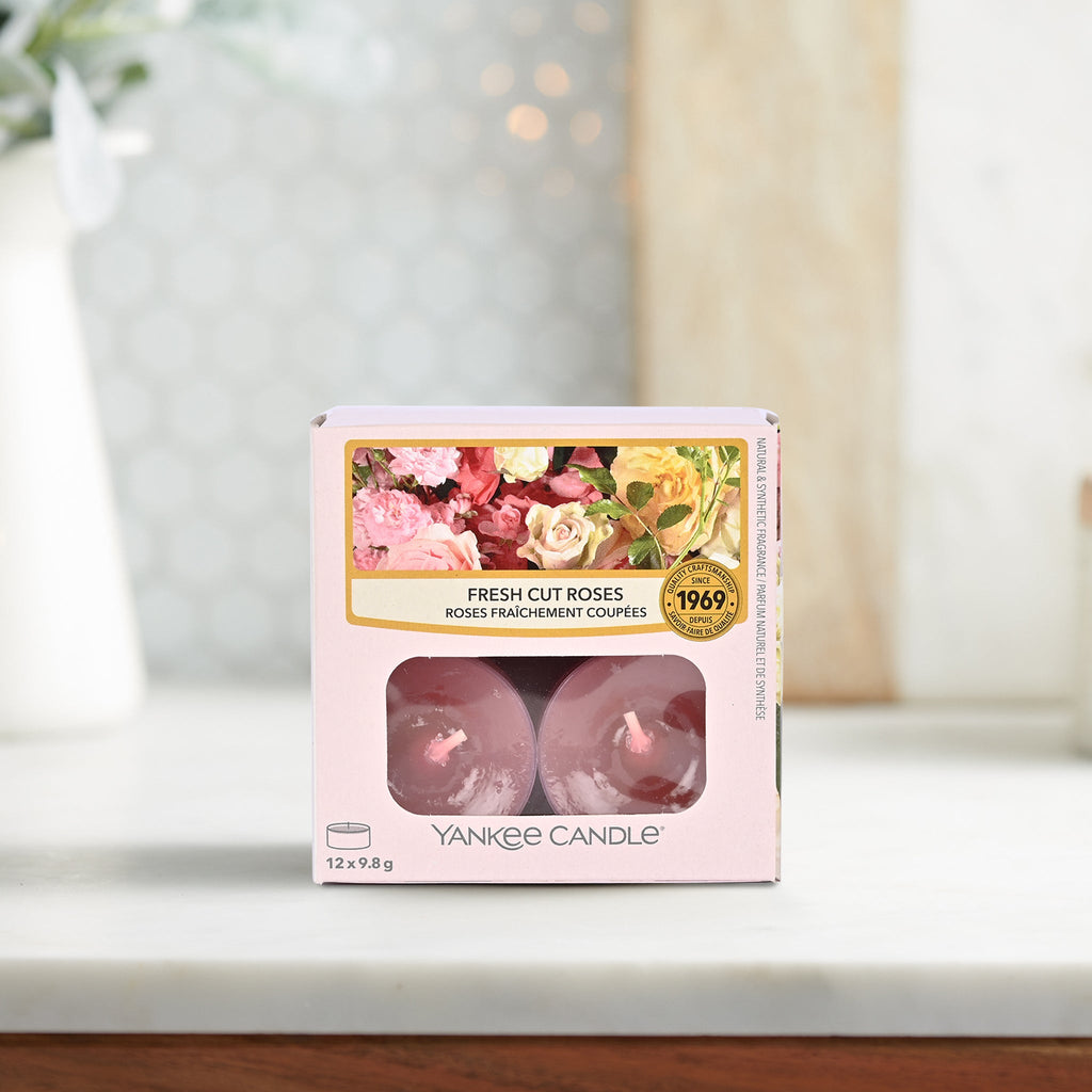 Yankee Candle Original Fresh Cut Rose Tealight Scented Candle