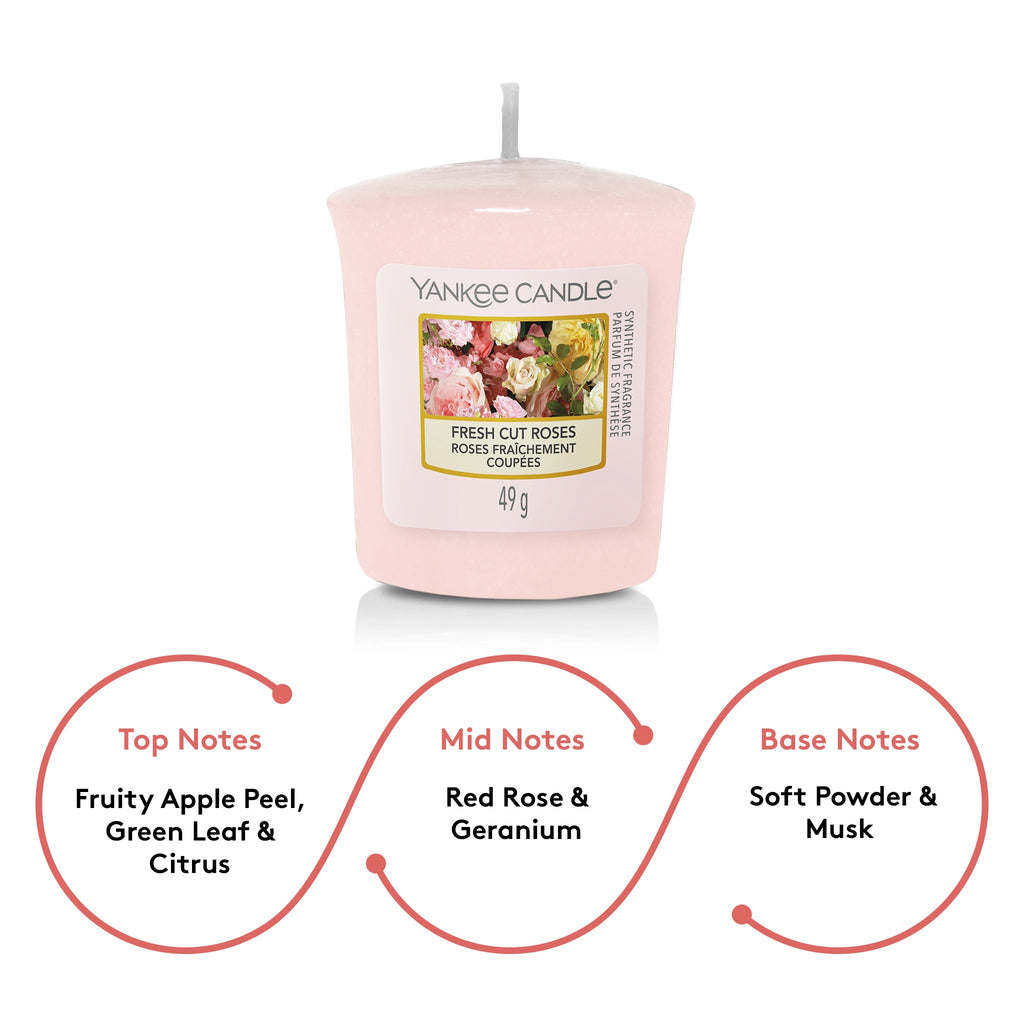 Yankee Candle Original Votive Fresh Cut Roses