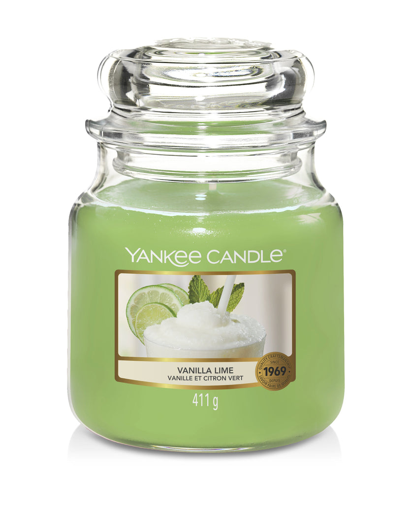 Yankee Candle Original Medium Jar Scented Candle - Vanilla Lime