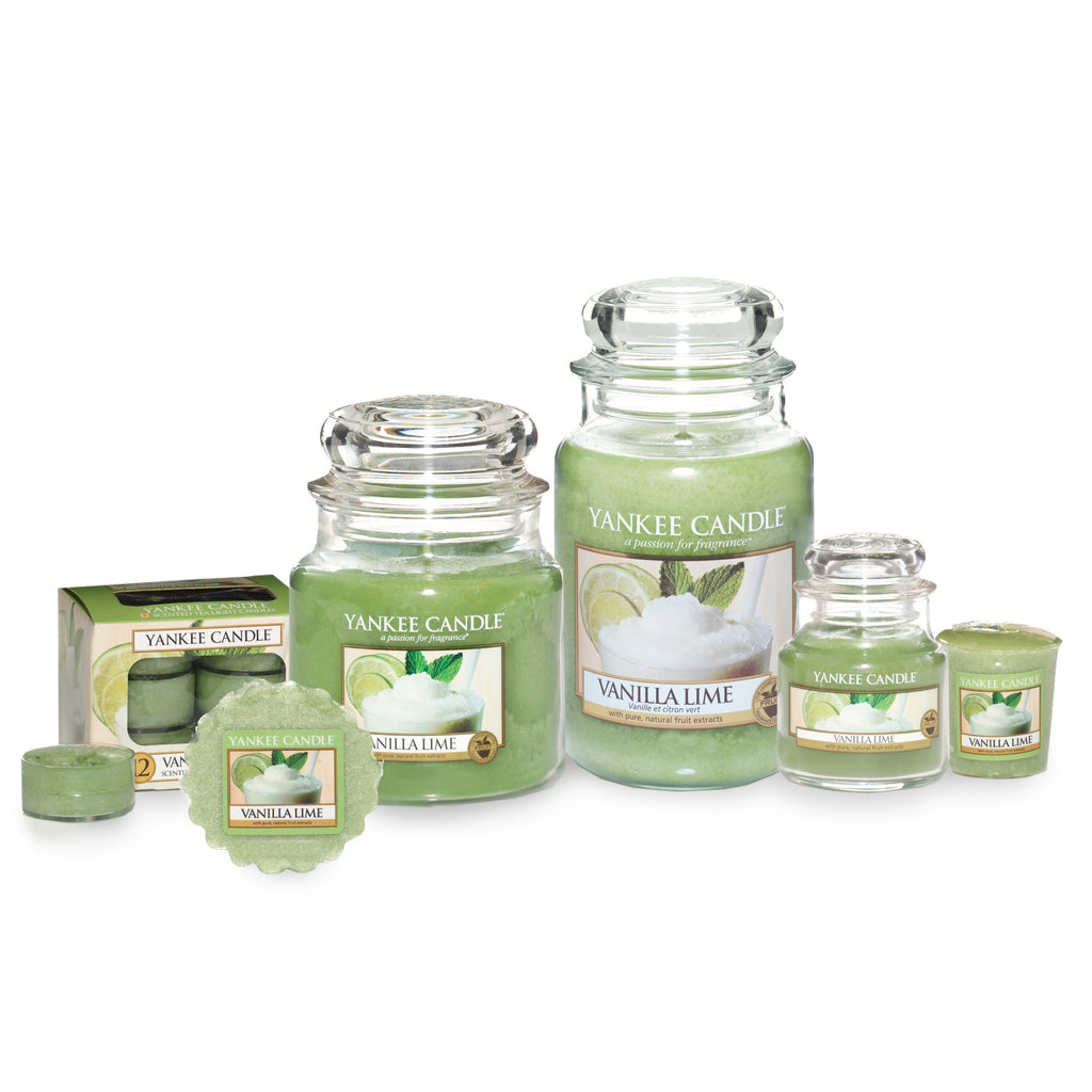 Yankee Candle Original Medium Jar Scented Candle - Vanilla Lime