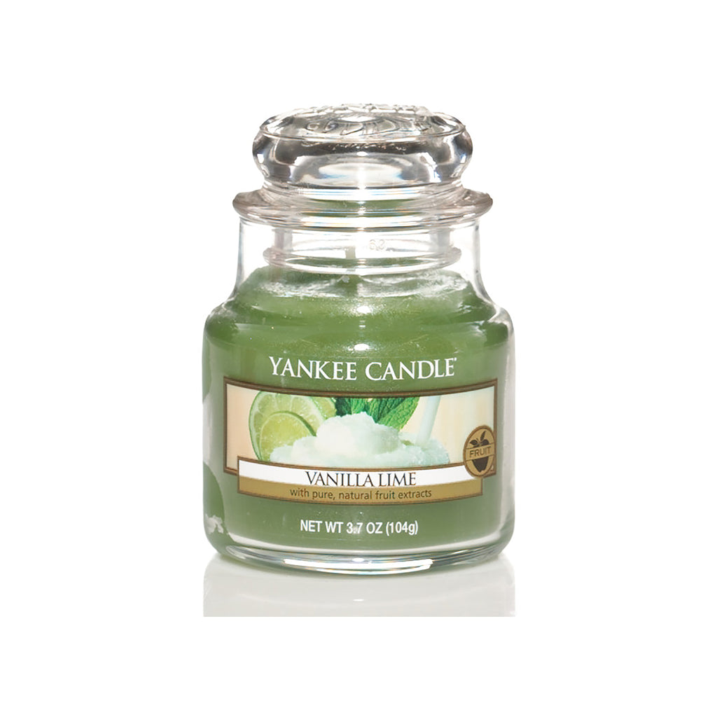 Yankee Candle Classic Small Jar Vanilla Lime Scented Candles