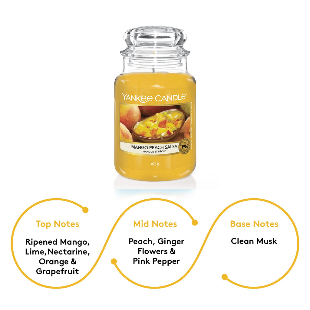 Yankee Candle Original Large Jar Mango Peach Salsa