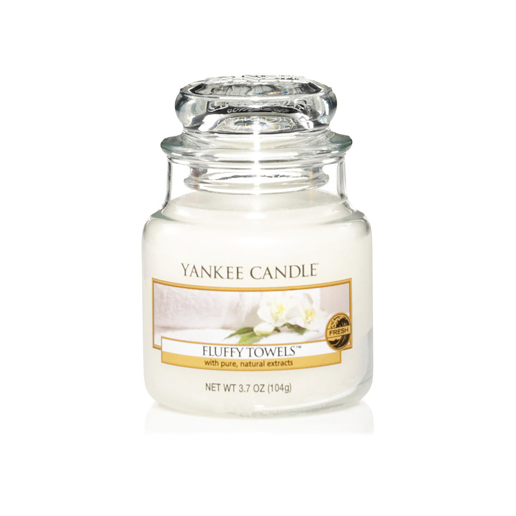 Yankee Candle Classic Small Jar Fluffy Towels Scented Candles