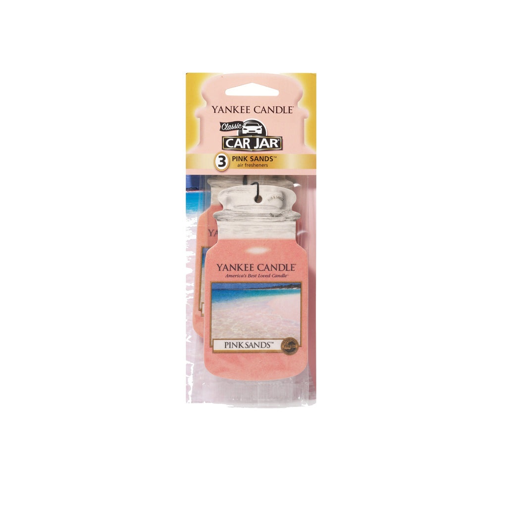 Yankee Candle Pink Sands Single Car Jar Air Freshener