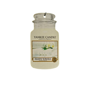 Yankee Candle Fluffy Towels Single Car Jar Air Freshener