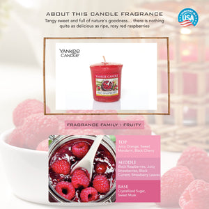 Yankee Candle Original Red Raspberry Votive Scented Candle