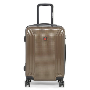 SWISSBRAND C VERNIER Range Coffee Color Hard Cabin Luggage