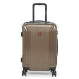 SWISSBRAND C VERNIER Range Coffee Color Hard Cabin Luggage