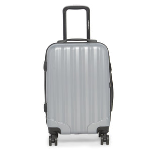 SWISSBRAND Baden Hard Body Cabin Grey Luggage Trolley