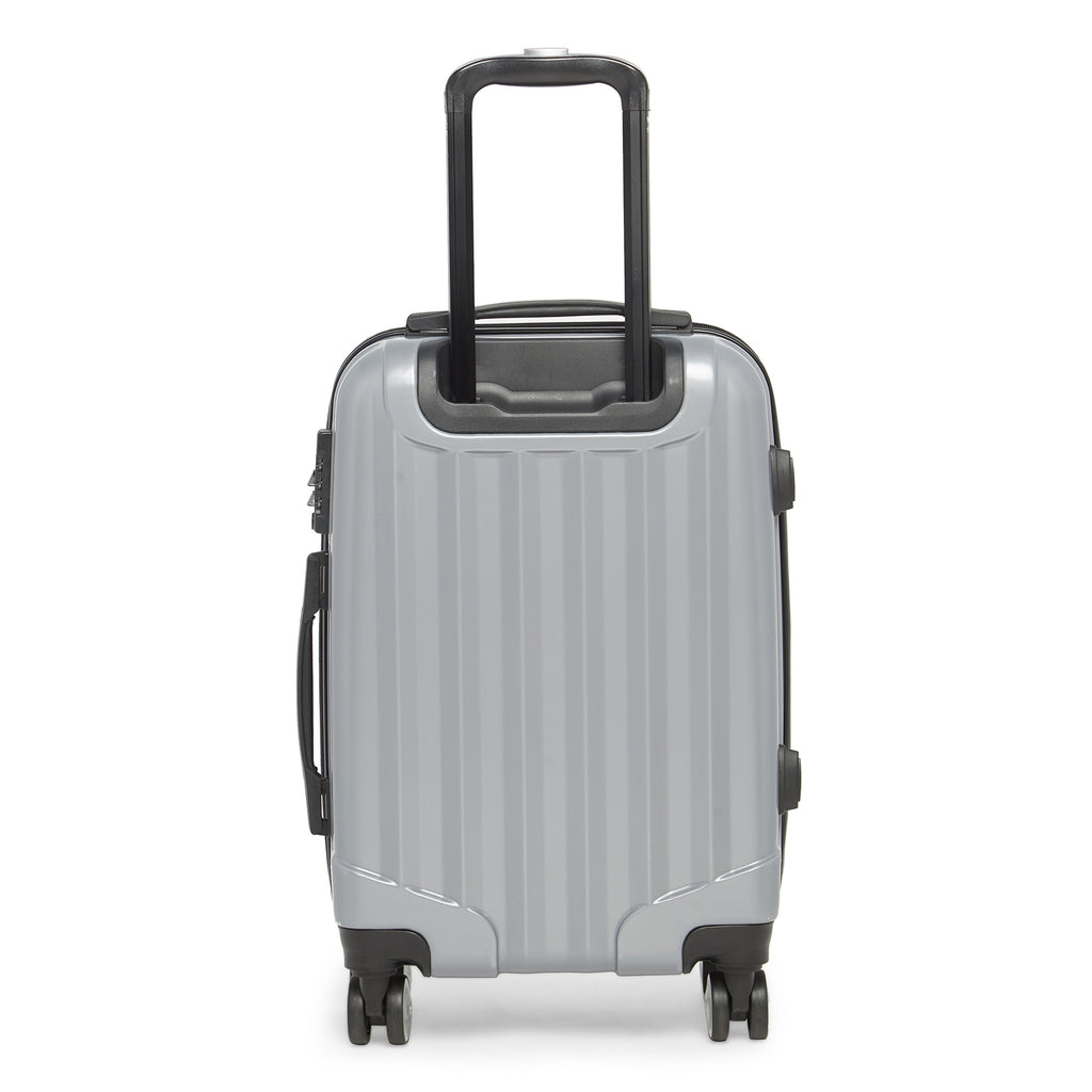 SWISSBRAND Baden Hard Body Cabin Grey Luggage Trolley