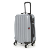 SWISSBRAND Baden Hard Body Cabin Grey Luggage Trolley
