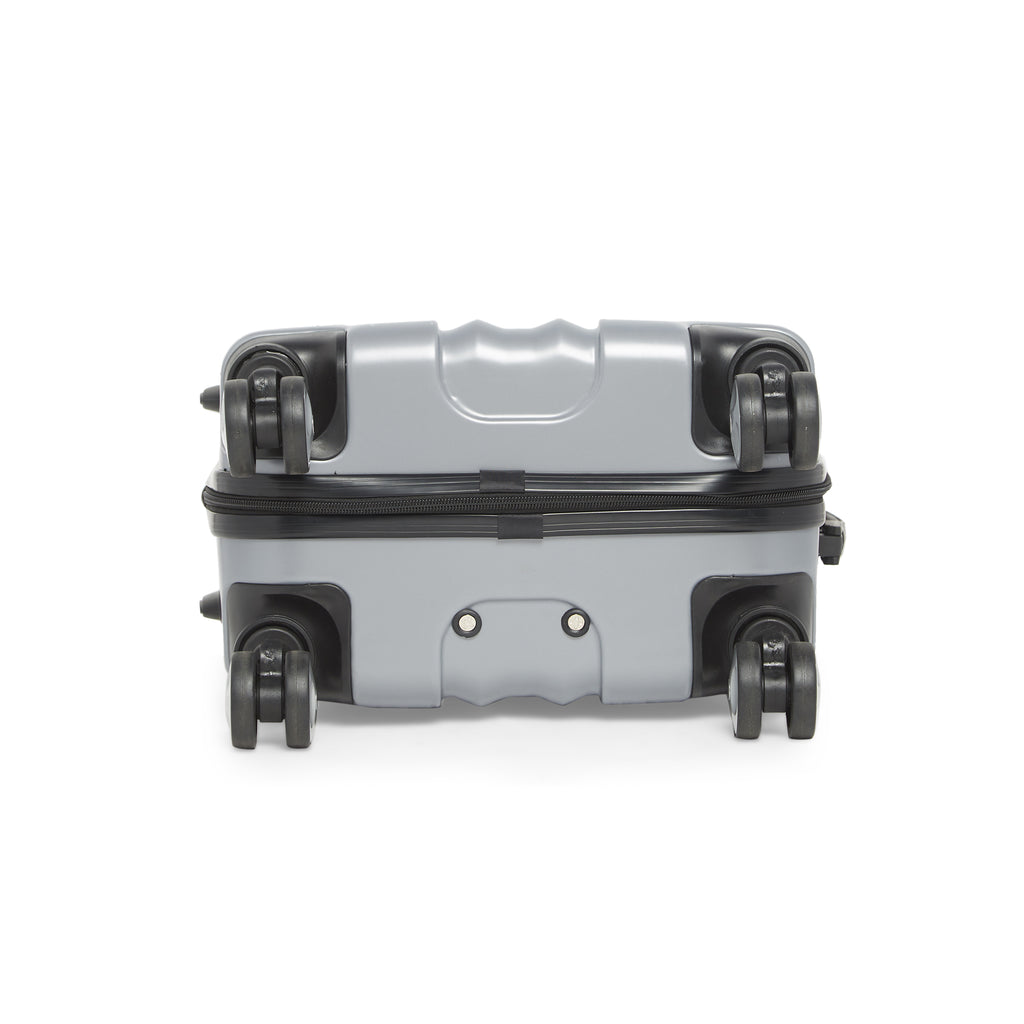 SWISSBRAND Baden Hard Body Cabin Grey Luggage Trolley