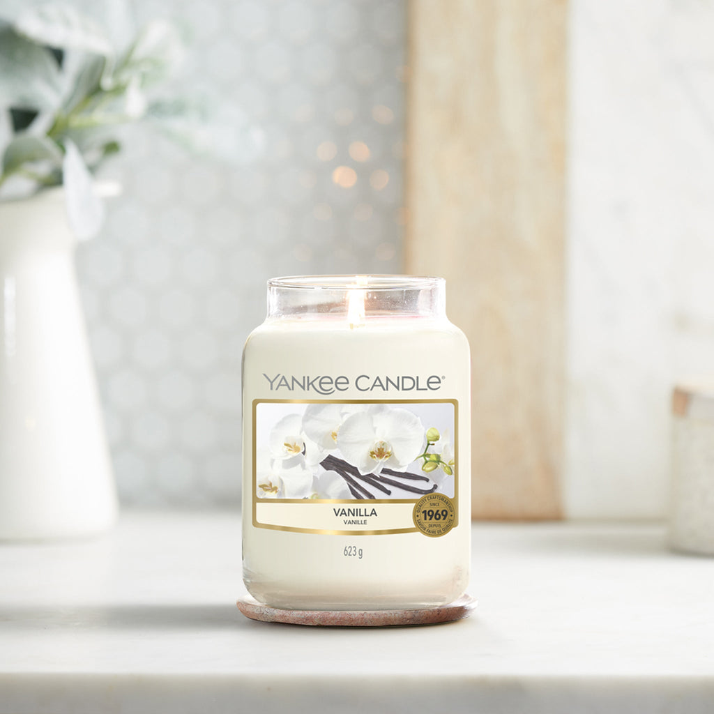 Yankee Candle Original Vanilla Large Jar Scented Candle