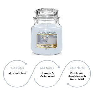 Yankee Candle Original Medium Jar Acalmand Quiet Place