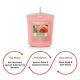 Yankee Candle Original Sun-Drenched Apricot Rose Votive Scented Candle