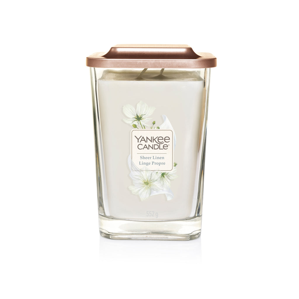 Yankee Candle Elevation Large Jar Sheer Linen