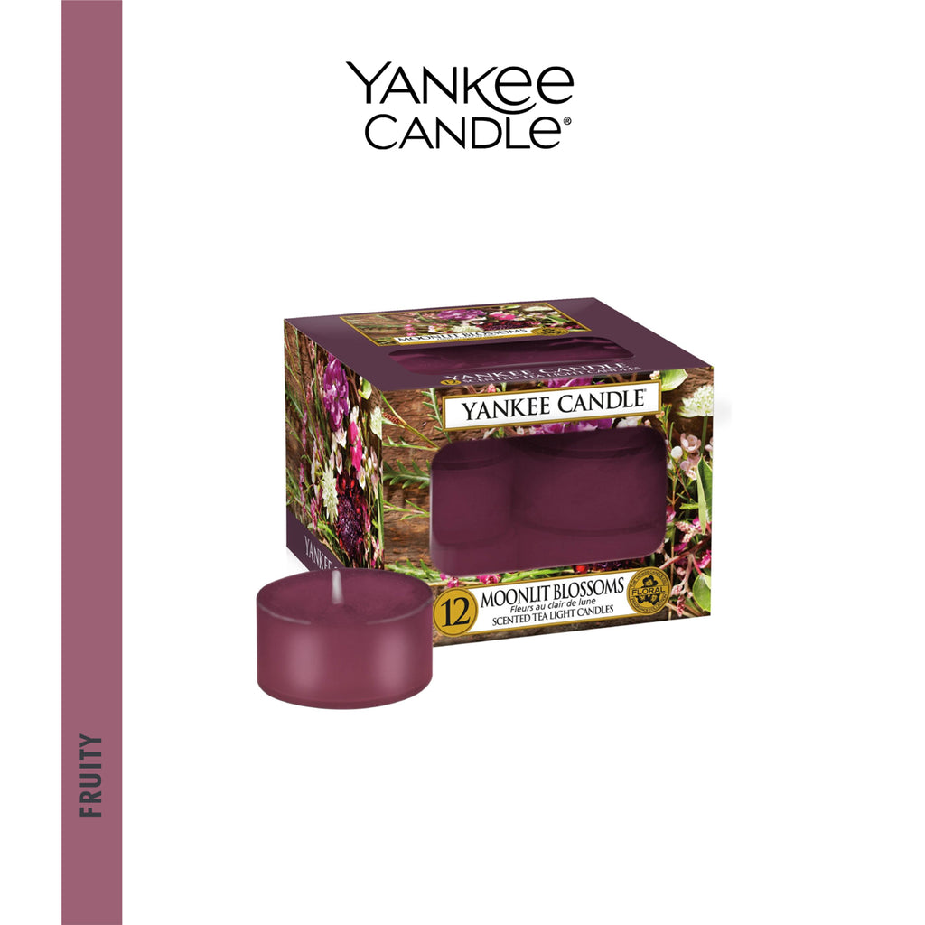 Yankee Candle Moonlit Blossoms Scented Tealight Candle