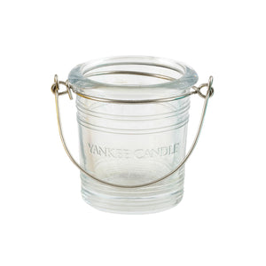 Yankee Candle Clear Bucket Tea Light Votive Holder