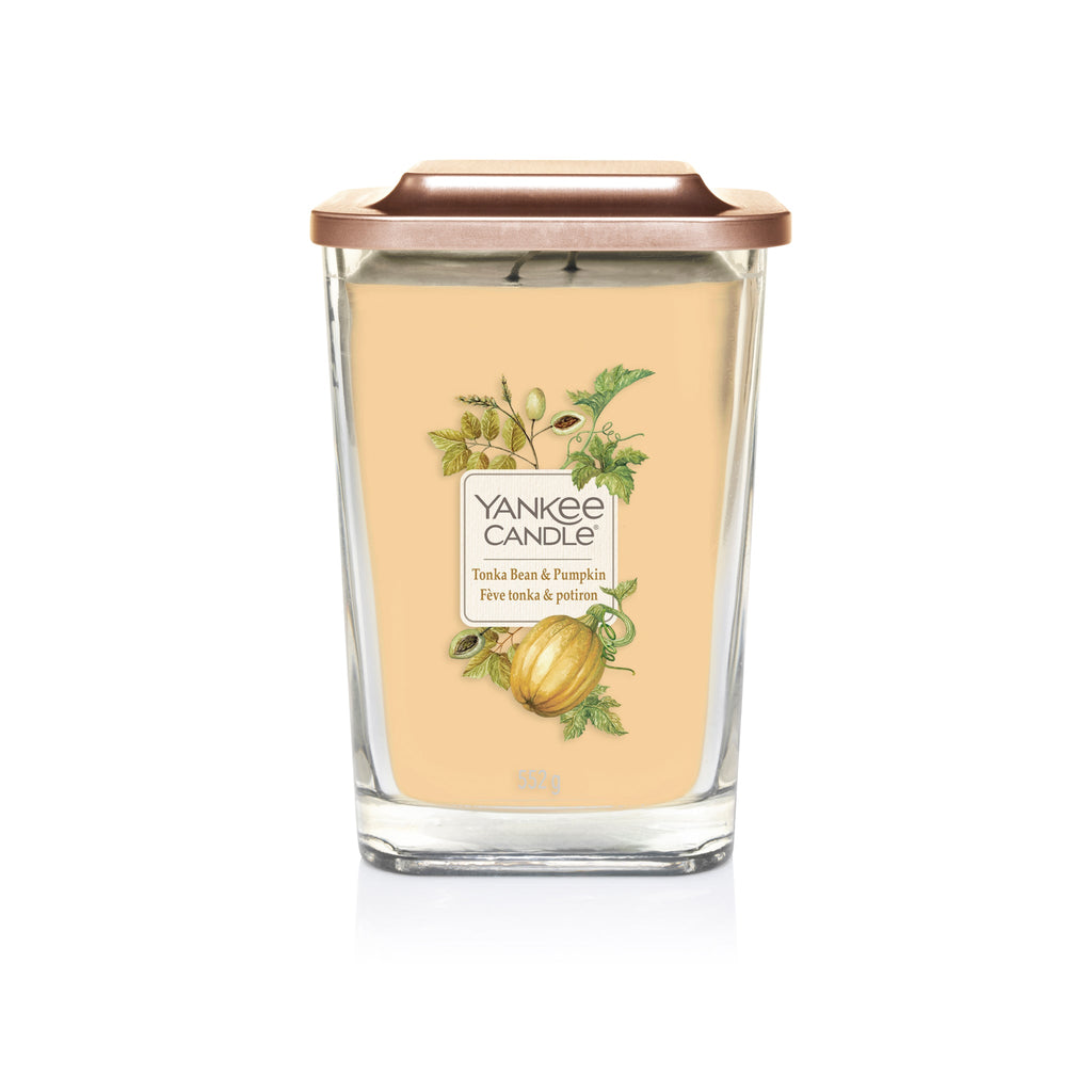 Yankee Candle Elevation Tonka Bean & Pumpkin Large Jar Scented Candle