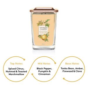 Yankee Candle Elevation Tonka Bean & Pumpkin Large Jar Scented Candle