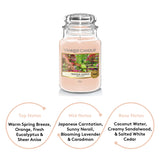 Yankee Candle Original Tranquil Garden Large Jar Scented Candle