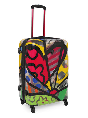 HEYS BRITTO TRANSPARENT A NEW DAY Range Multicolor Color Hard  Luggage