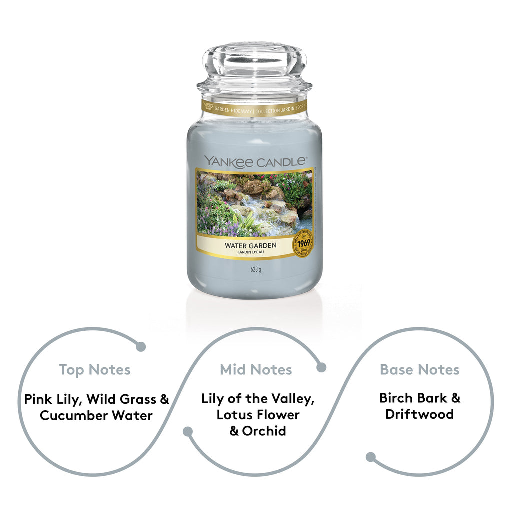 Yankee Candle Original Large Jar Scented Candle - Water Garden