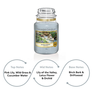 Yankee Candle Original Large Jar Scented Candle - Water Garden