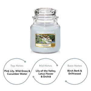 Yankee Candle Original Medium Jar Scented Candle - Water Garden