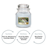 Yankee Candle Original Medium Jar Scented Candle - Water Garden