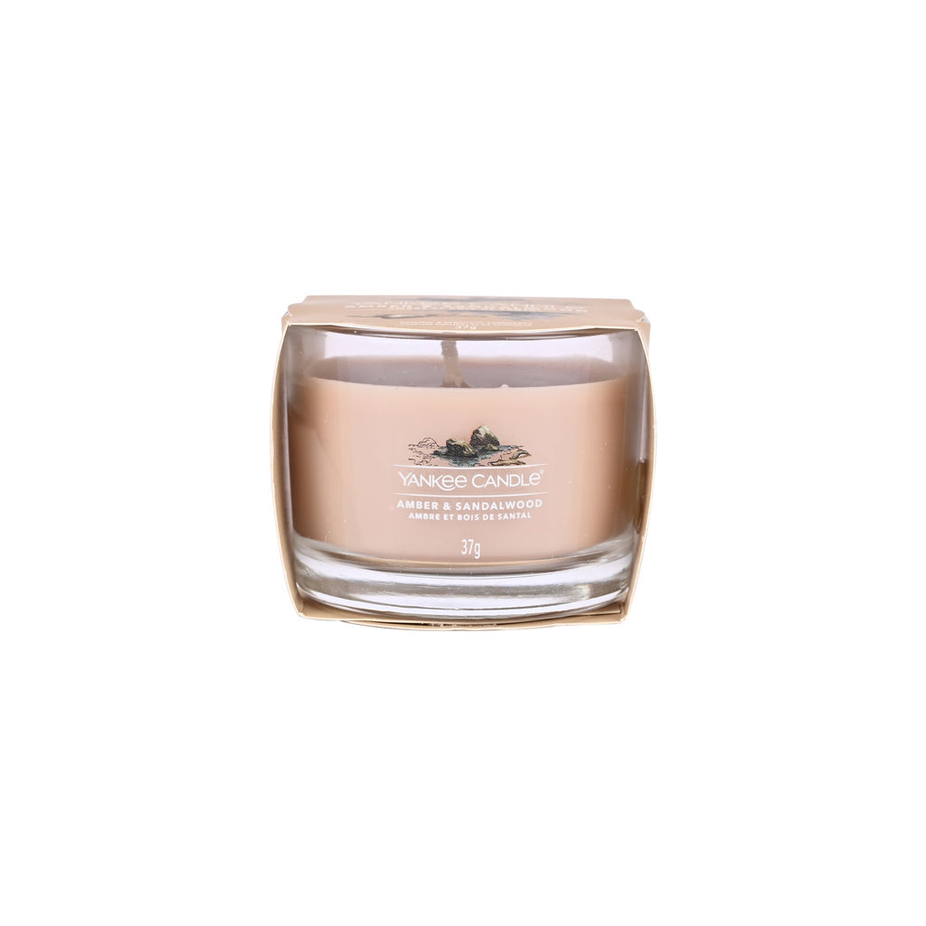Yankee Candle Amber Sandalwood Filled Votive Scented Candle