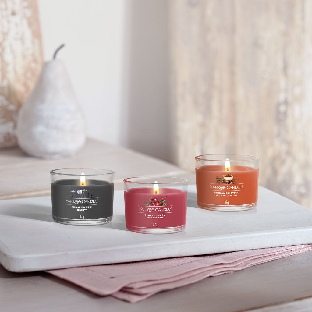 Yankee Candle Filled Votive Scented Candle- Midsummer's Night (Pack of 3)