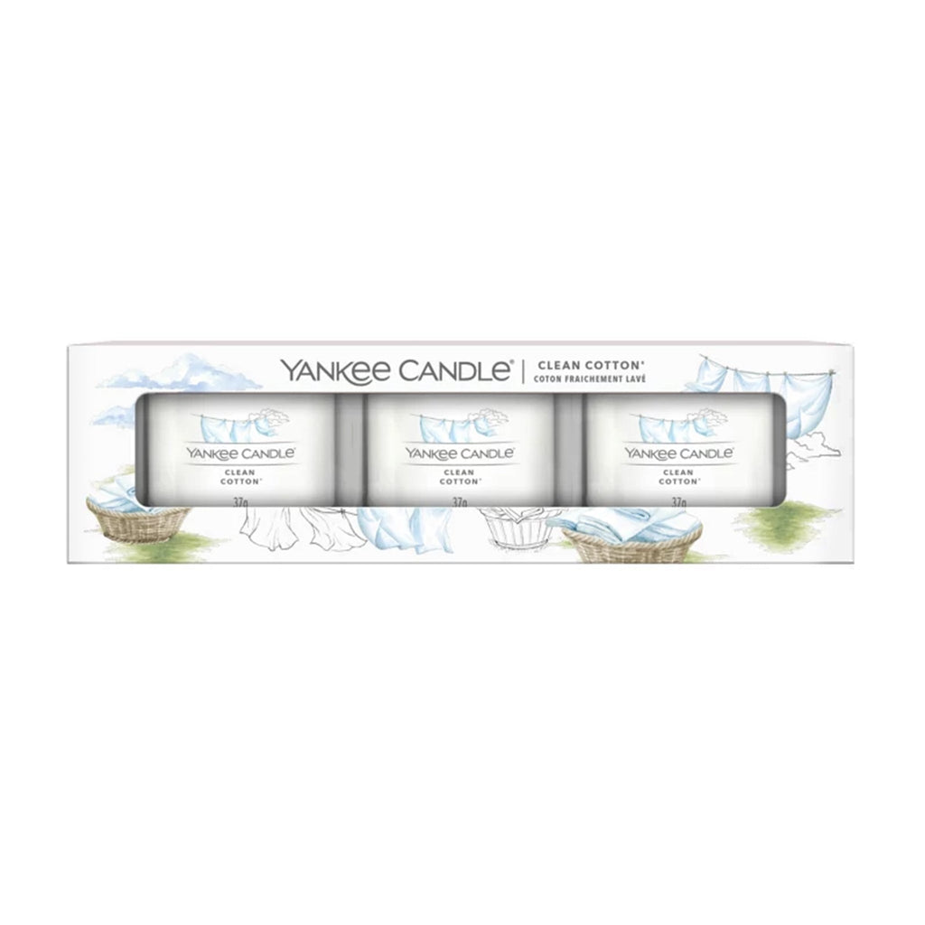 Yankee Candle 3 Pack Filled Votive Soft Blanket