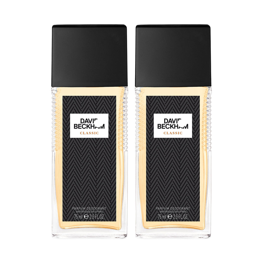 David Beckham Classic Deo Parfume 75ml (Pack of 2)