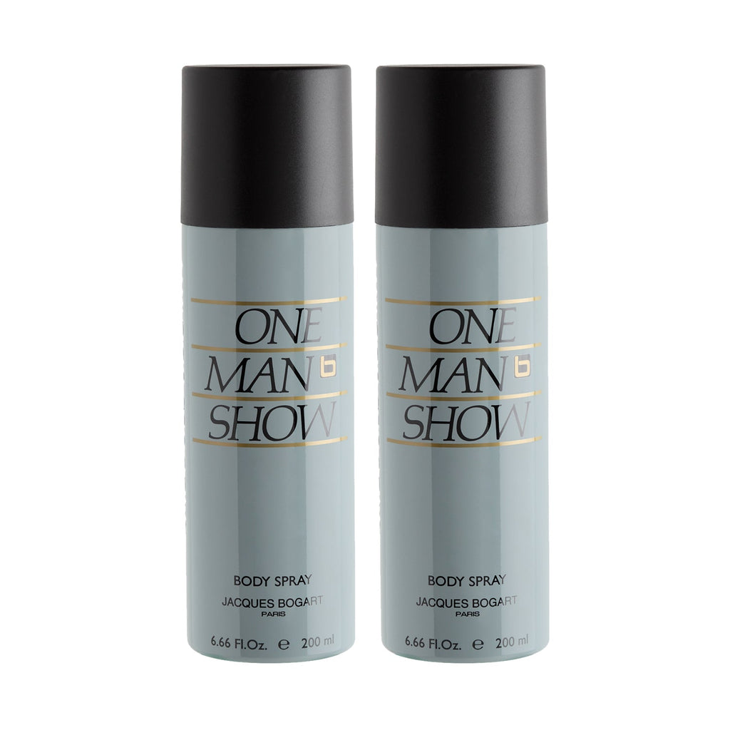 Jacques Bogart One Man Show Deodorant Spray 200ml (Pack of 2)