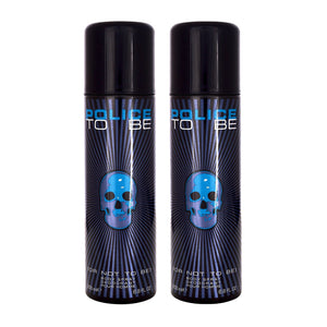 Police To Be Man Deodorant Spray 200ml (Pack of 2)