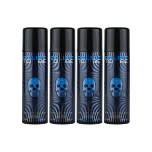 Police To Be Man Deodorant Spray 200ml (Pack of 4)