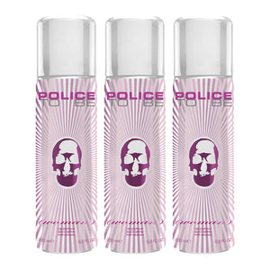 Police To Be Woman Deodorant Spray 200ml (Pack of 3)