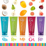 MADES Body Resort Clear Purple Tube Body Sugar Scrub
