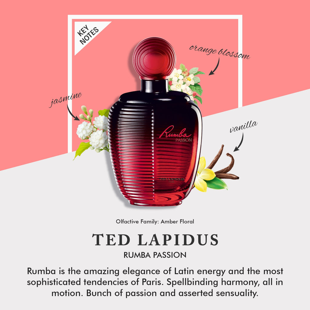 Ted Lapidus Rumba Passion Eau de Toilette 100ml