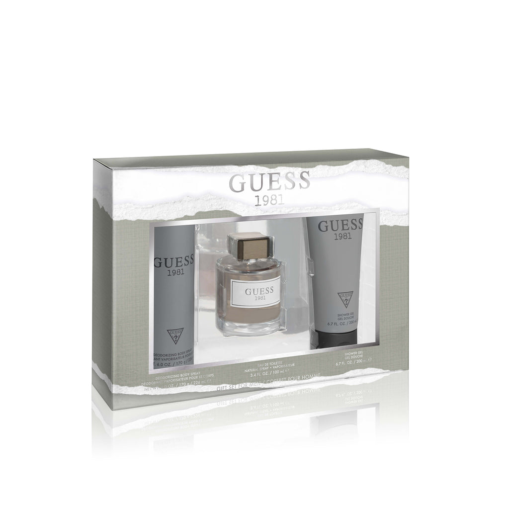 Guess 1981 Set (Eau de Toilette 100ml  +  Shower Gel 200 ml  +  Body Spray 226ml)