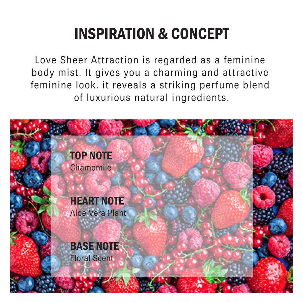 Guess Love Sheer Attraction Body Mist