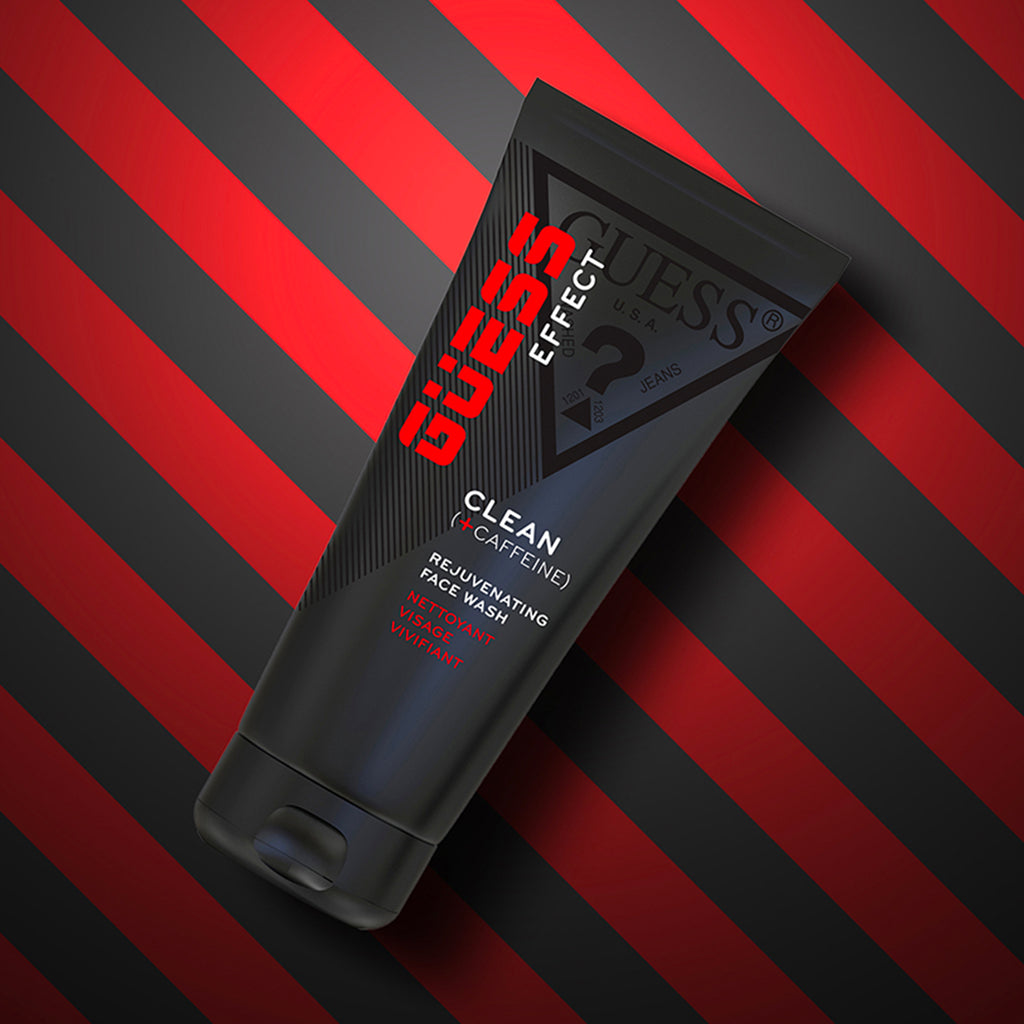 Guess Grooming Effect Clean + Caffeine Rejuvenating Face Wash 200ml
