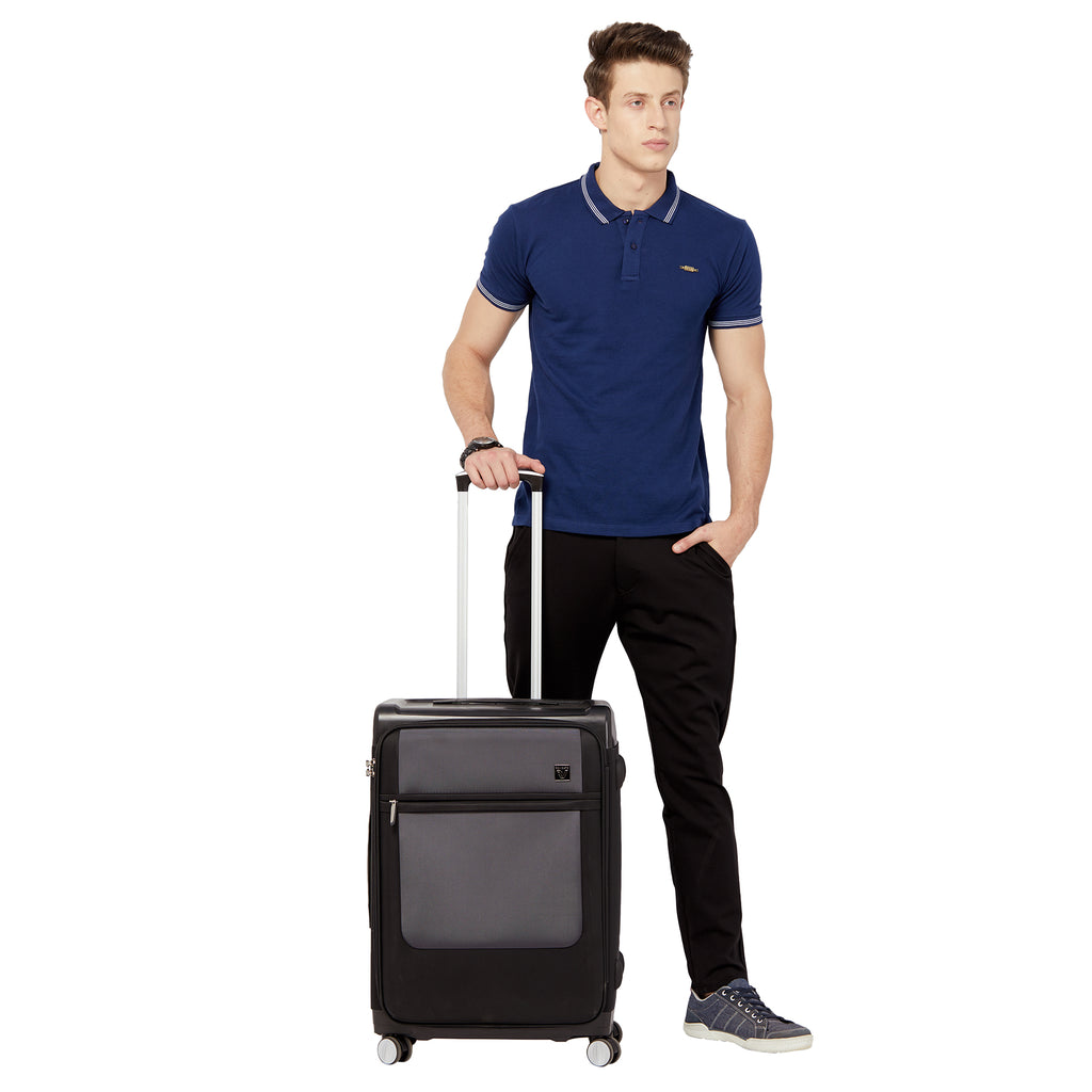 RONCATO New York Soft Nero Luggage Trolley