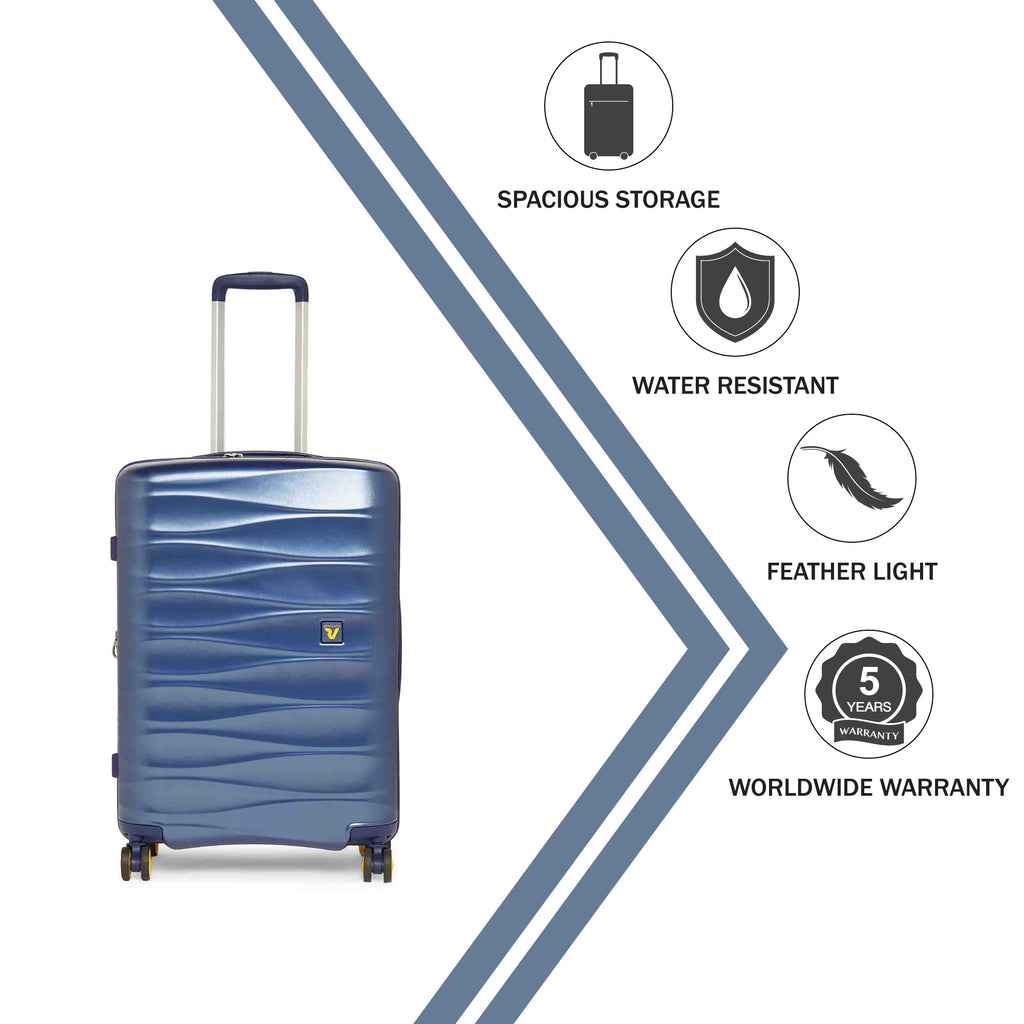 RONCATO Stellar Hard Blue Notte Luggage Trolley
