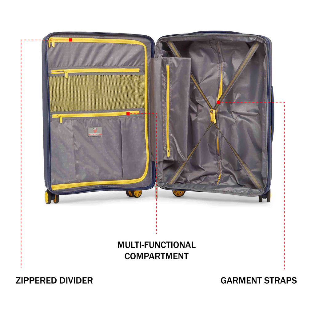 RONCATO Stellar Hard Blue Notte Luggage Trolley