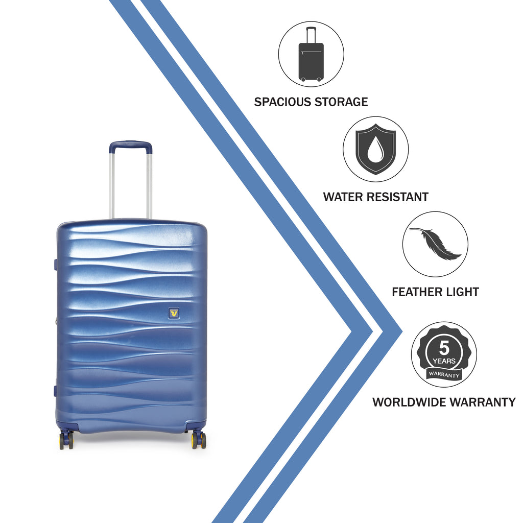 RONCATO Stellar Hard Blue Notte Luggage Trolley