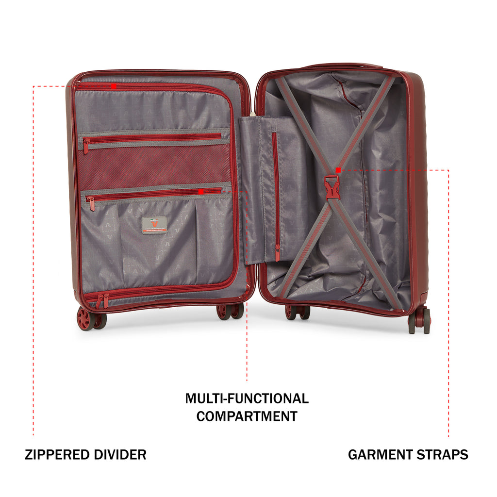 RONCATO Stellar Hard Rossoscuro Luggage Trolley