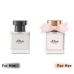 s.Oliver For Her 30ml & Him 30ml Eau de Toilette Combo Set