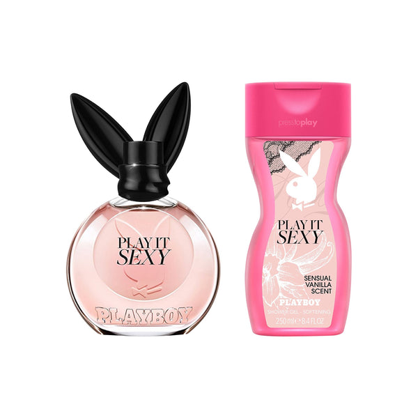 Playboy Play It Sexy Eau de Toilette 75ml Shower Gel 250ml